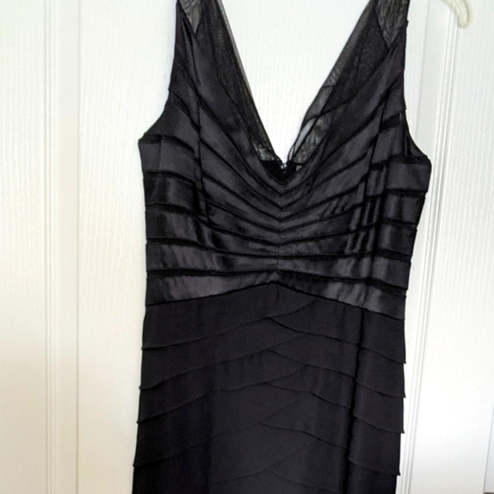 Chetta B Long Black Formal Gown